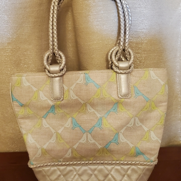 Rare Vera Bradley Promenade Tote in Sittin In a Tree